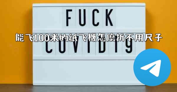 能飞100米的纸飞機怎麼折不用尺子