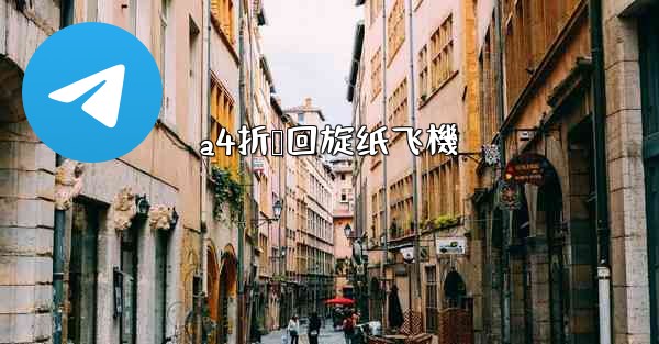 a4折叠回旋纸飞機