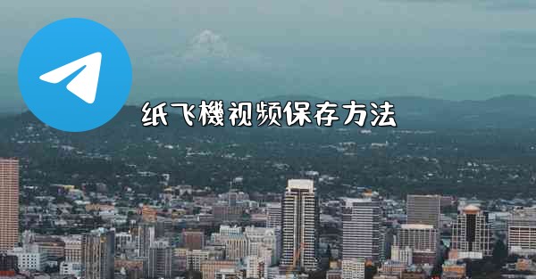 纸飞機视频保存方法