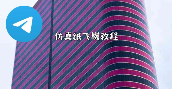 仿真纸飞機教程