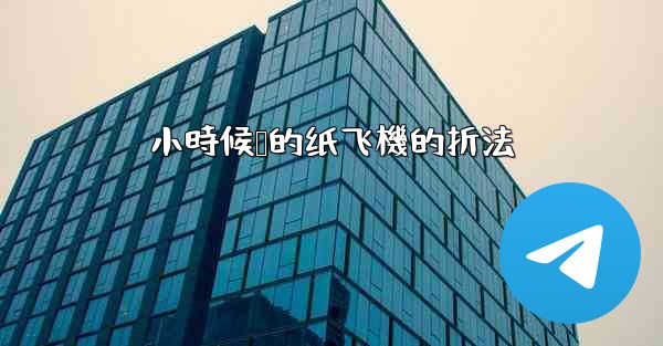 小時候叠的纸飞機的折法