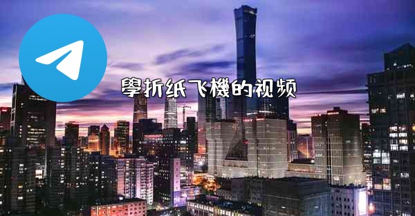 學折纸飞機的视频