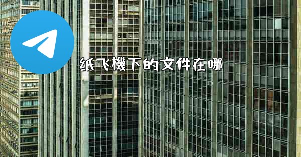 纸飞機下的文件在哪