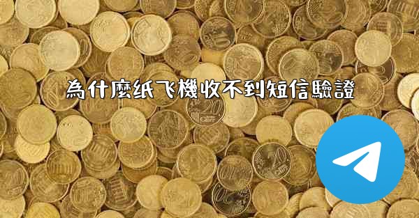 為什麼纸飞機收不到短信驗證