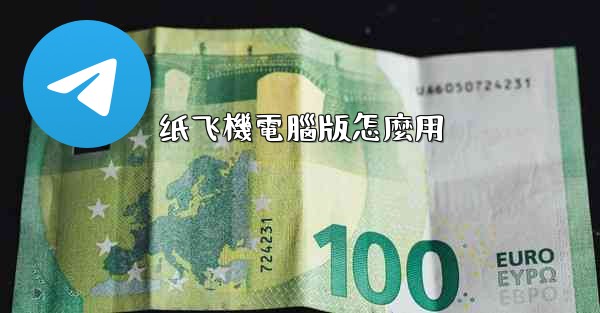 纸飞機電腦版怎麼用