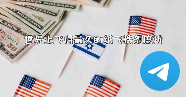世界上飞得最久的纸飞機怎麼折