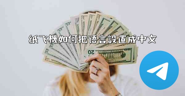 纸飞機如何把语言設置成中文