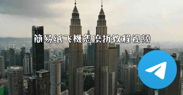 簡易纸飞機怎麼折教程视频