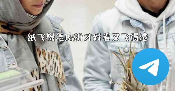 纸飞機怎麼折才好看又飞得遠