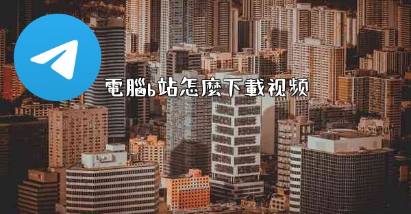 電腦b站怎麼下載视频