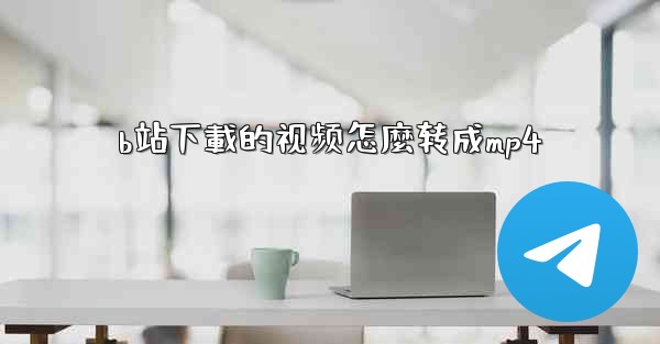 b站下載的视频怎麼转成mp4