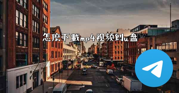 怎麼下載mp4视频到u盘