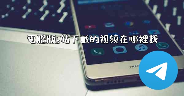 電腦版b站下載的视频在哪裡找