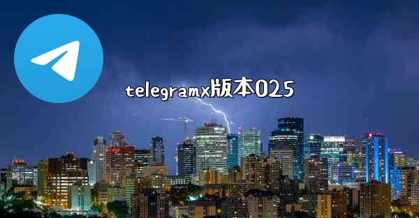 telegramx版本025