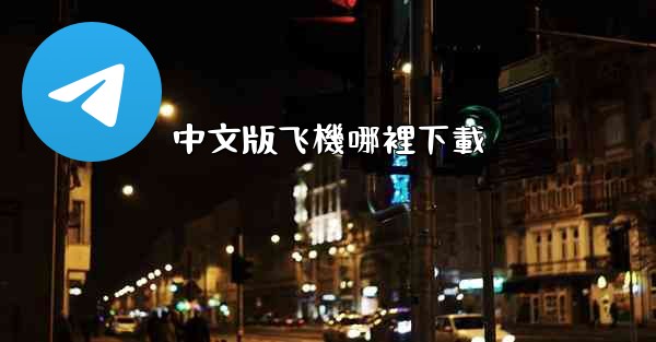 中文版飞機哪裡下載