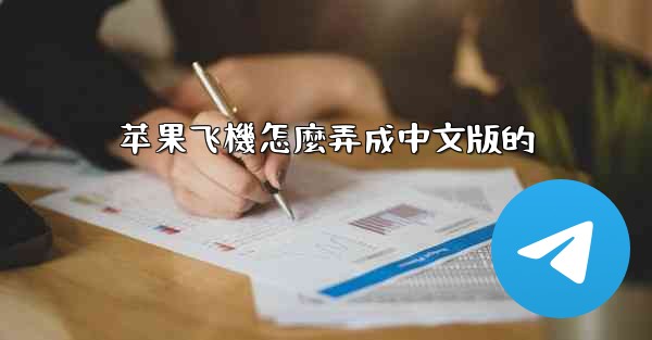 苹果飞機怎麼弄成中文版的
