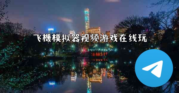 飞機模拟器视频游戏在线玩