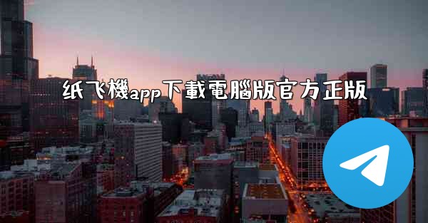 纸飞機app下載電腦版官方正版