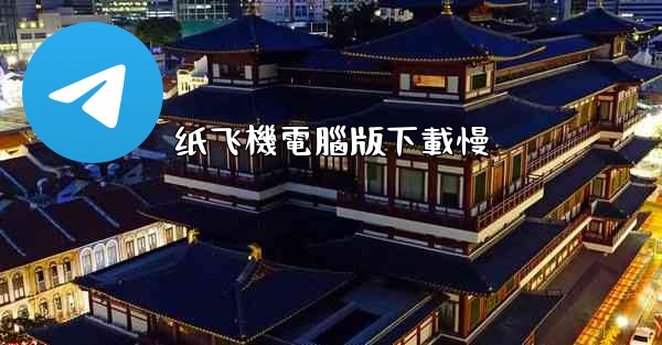 纸飞機電腦版下載慢