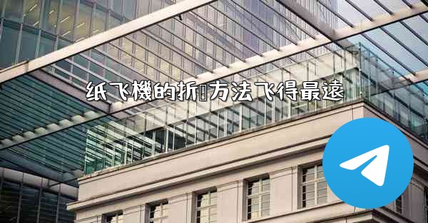 纸飞機的折叠方法飞得最遠