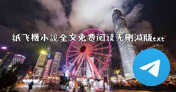 纸飞機小說全文免费阅读无刪減版txt