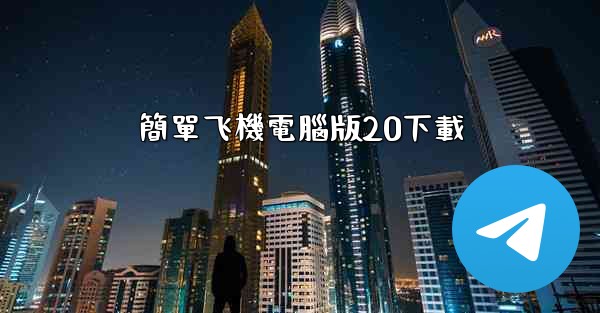 簡單飞機電腦版20下載