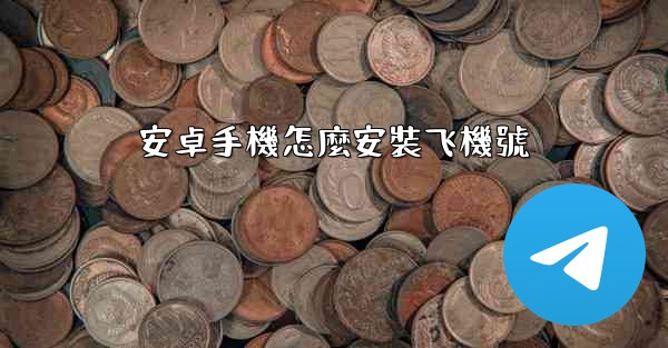 安卓手機怎麼安裝飞機號