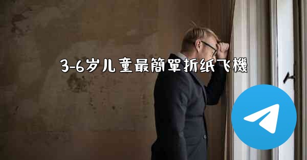 3-6岁儿童最簡單折纸飞機