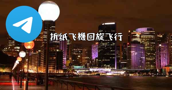 折纸飞機回旋飞行