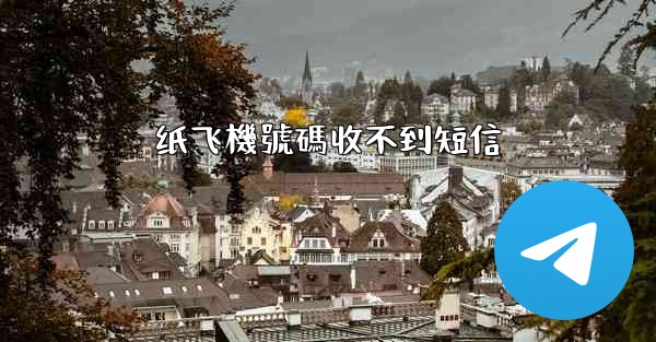纸飞機號碼收不到短信