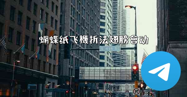 蝴蝶纸飞機折法翅膀會动