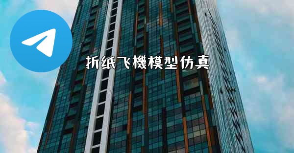 折纸飞機模型仿真