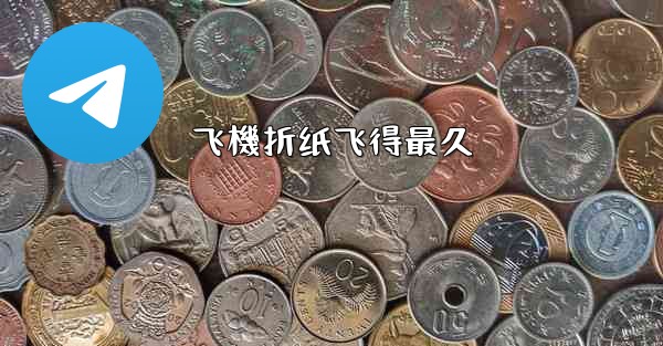 飞機折纸飞得最久