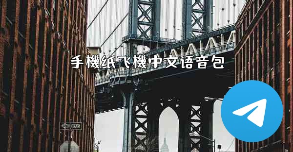 手機纸飞機中文语音包