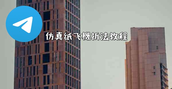 仿真纸飞機折法教程