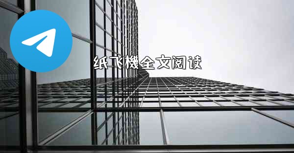 纸飞機全文阅读