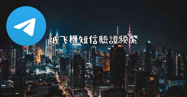 纸飞機短信驗證频繁