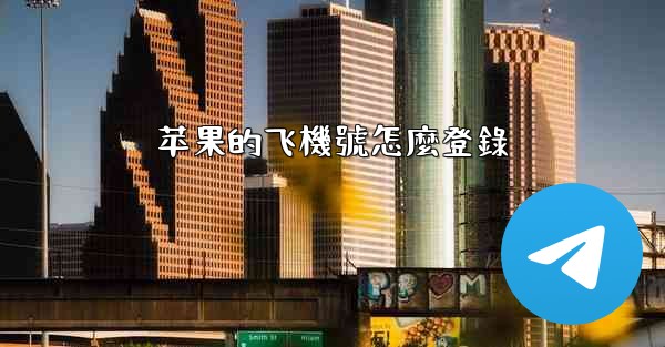 苹果的飞機號怎麼登錄