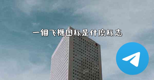 一個飞機图标是什麼标志