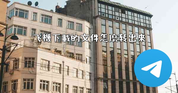 飞機下載的文件怎麼转出來