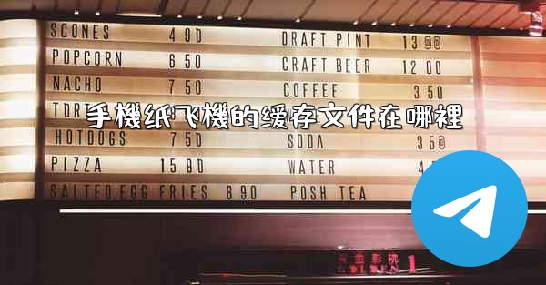 手機纸飞機的缓存文件在哪裡