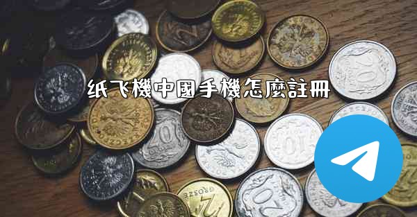 纸飞機中國手機怎麼註冊