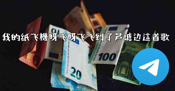 我的纸飞機呀飞呀飞飞到了芦塘边這首歌