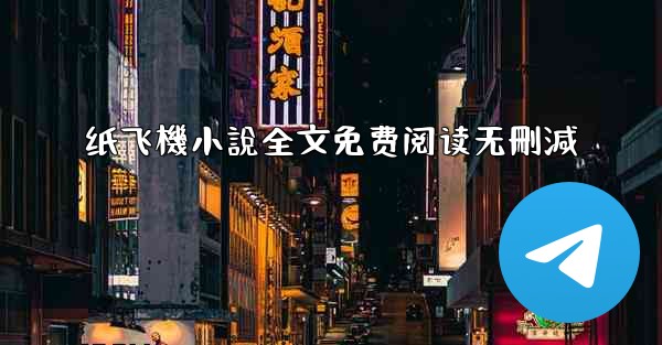 纸飞機小說全文免费阅读无刪減