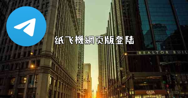 纸飞機網页版登陆