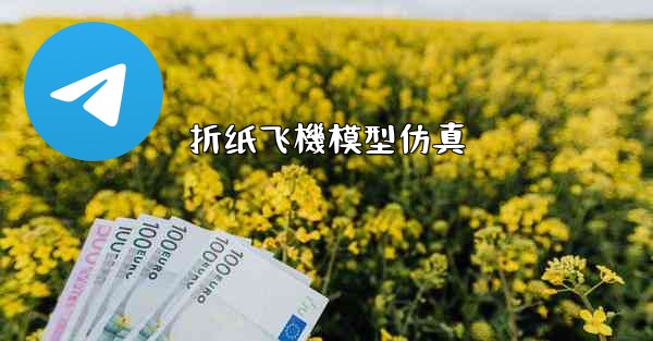 折纸飞機模型仿真