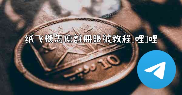 纸飞機怎麼註冊賬號教程哔哩哔哩