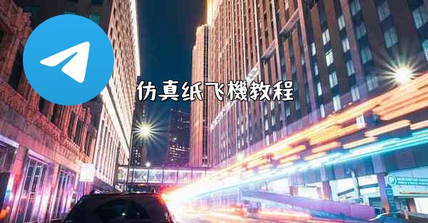 仿真纸飞機教程