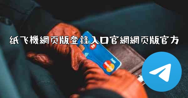 纸飞機網页版登錄入口官網網页版官方