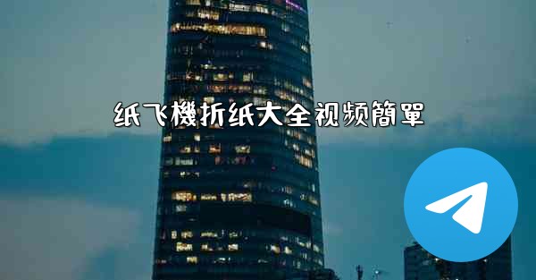 纸飞機折纸大全视频簡單